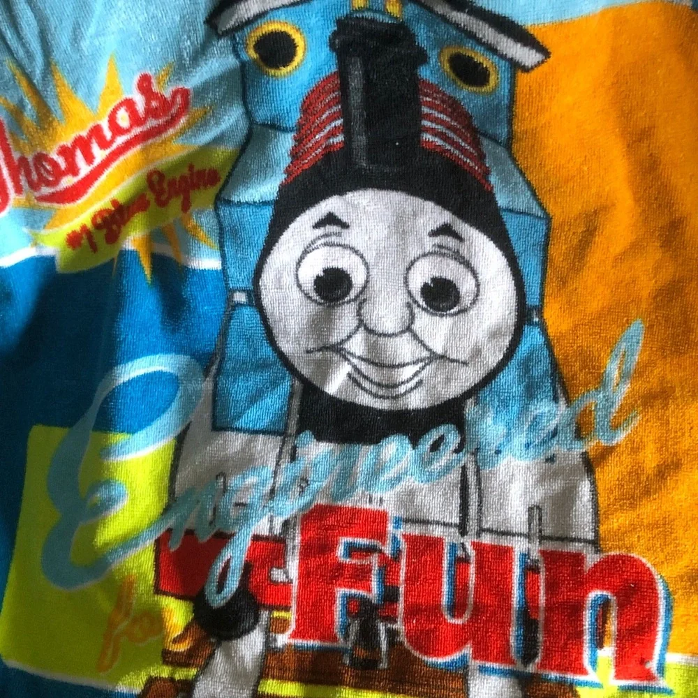 Thomas the Tank Engine Bright Kids Tee - Blue, Yellow, Red